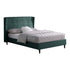 Amelia 5FT Bed - Green Velvet Fabric